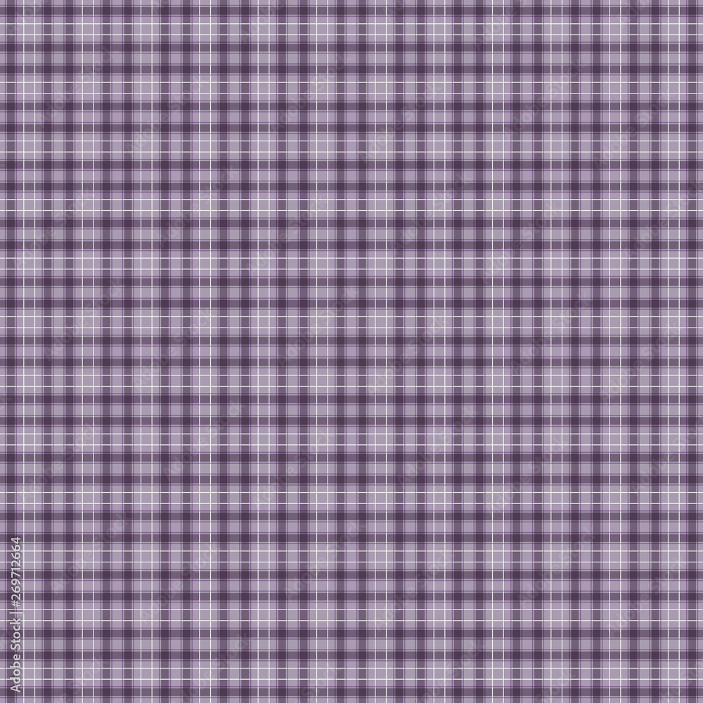 Purple seamless plaid pattern background