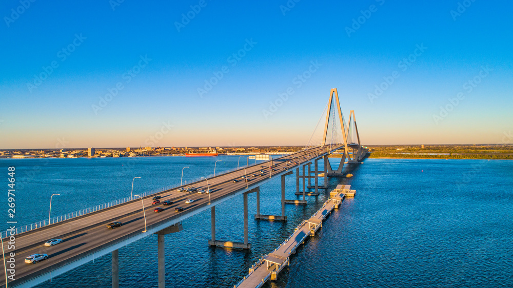 Ravenel Bridge in Charleston South Carolina