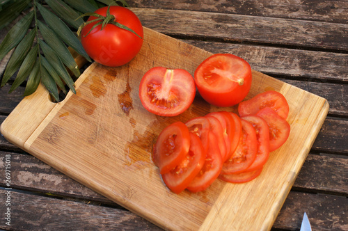 Rondelles de tomate 