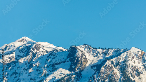 View of mountains in British Columbia, Canada. © karamysh