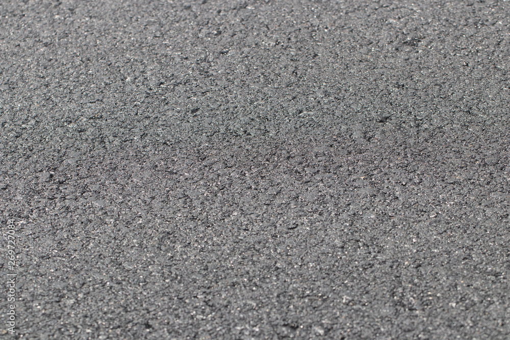 Asphalt surface in road construction Asphalt surface in road construction