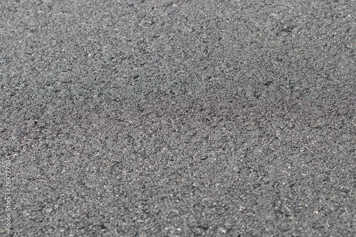 Asphalt surface in road construction