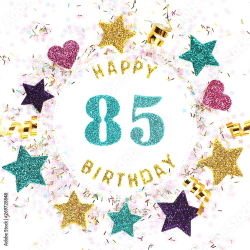 Postcard square format with the inscription 