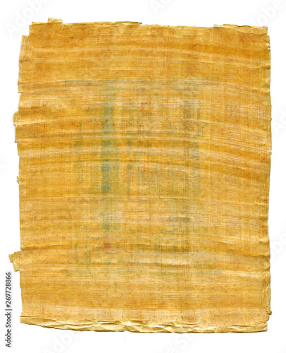 Obraz na plátně Fragment of Ancient Egyptian papyrus (from The Karnak temple, Thebes valley, Luxor, Egypt)