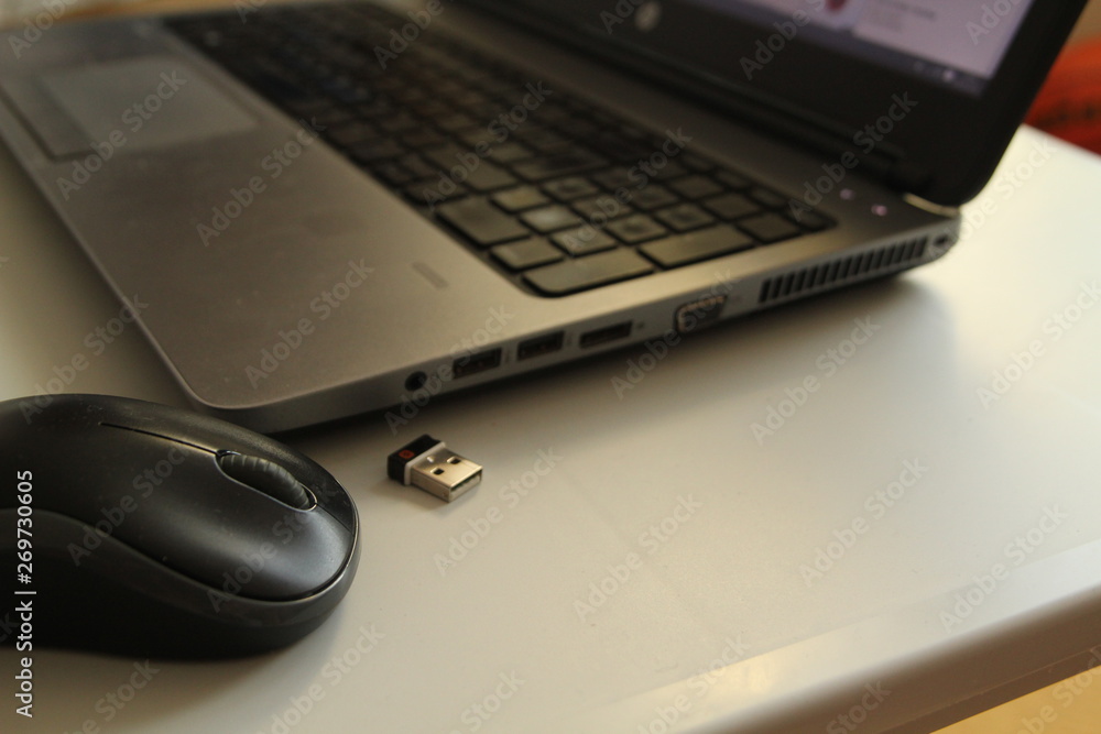 laptop computer keyboard close up ports usb laptop computer keyboard close up ports usb