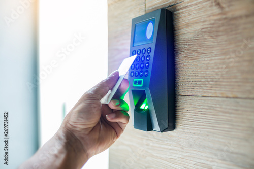 Photos Door access control