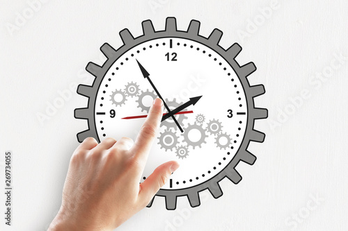 Time management and mechanism concept