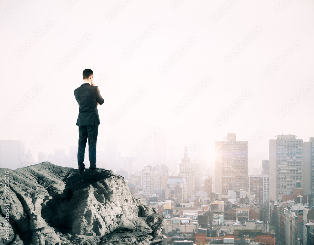 Success and vision concept Success and vision concept