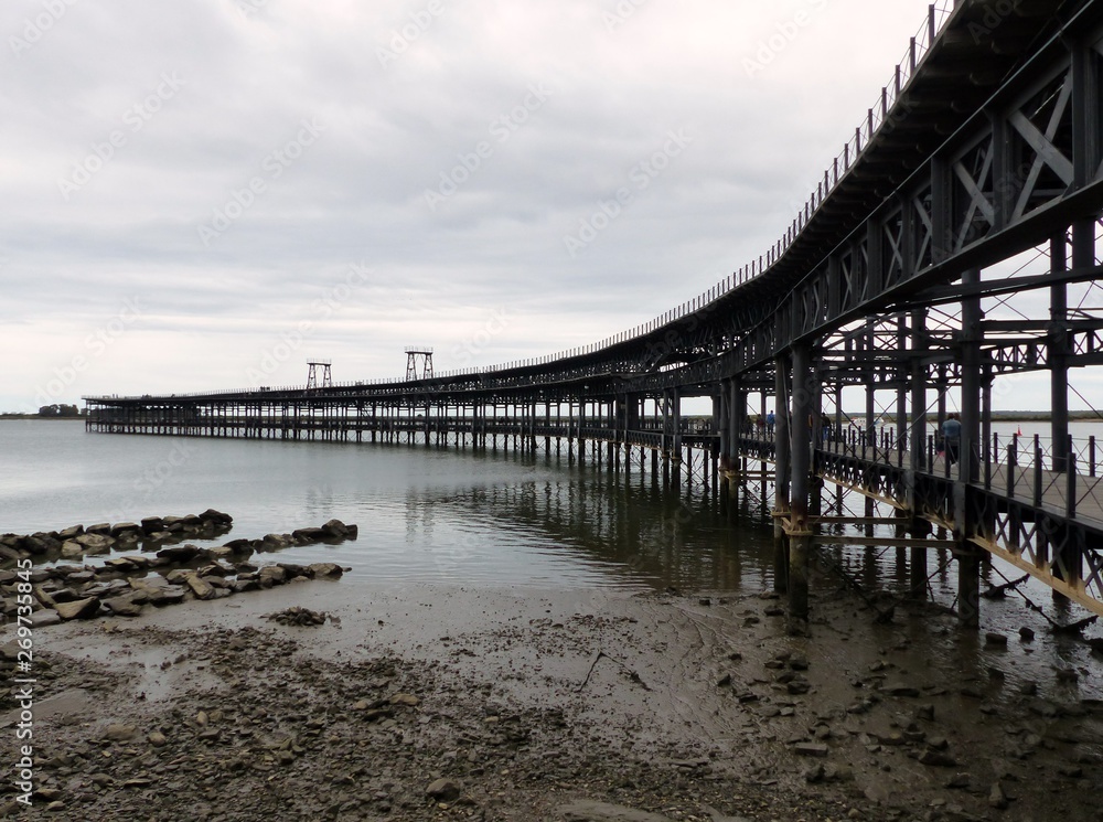 Fototapeta premium Muelle del Tinto, Huelva