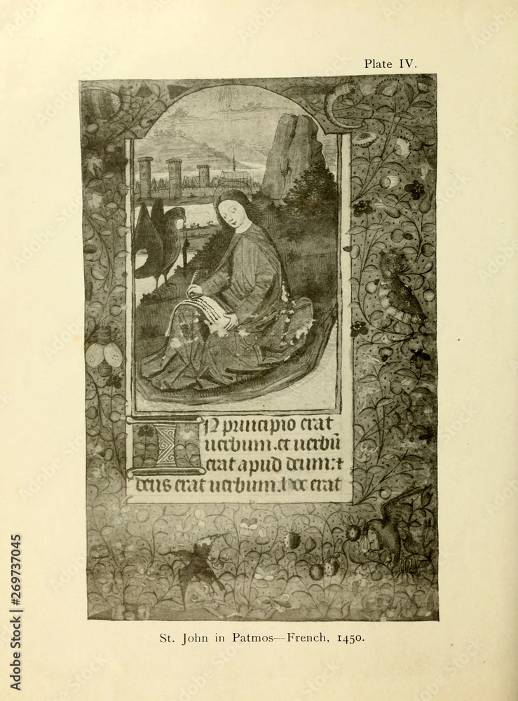 Obraz premium Christian illustration. Old image