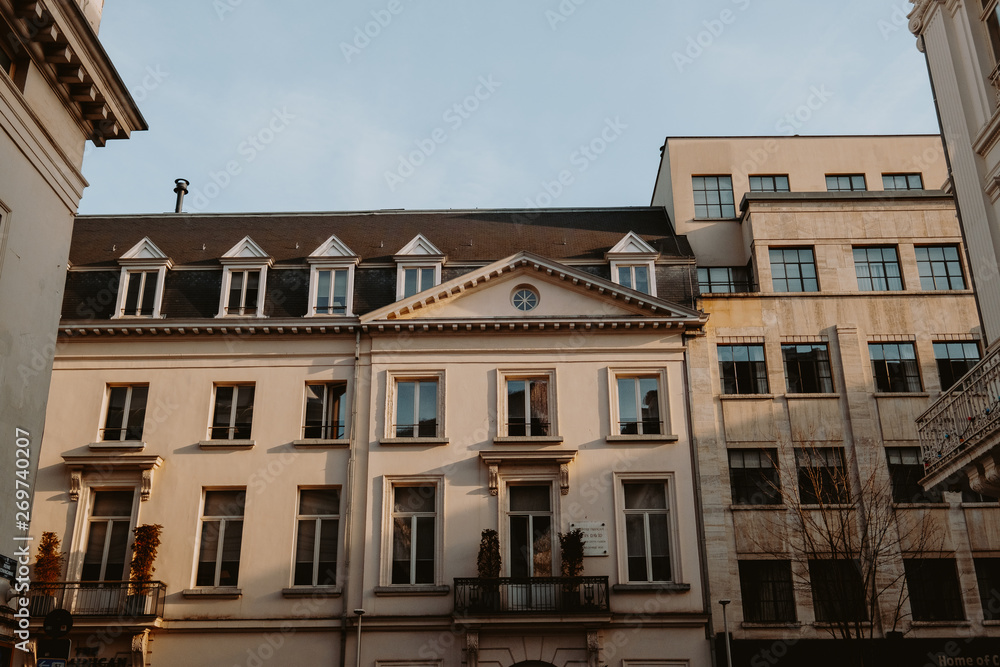 Naklejka premium Brussels city