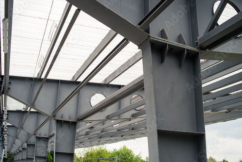 Photography Metal building construction stadium