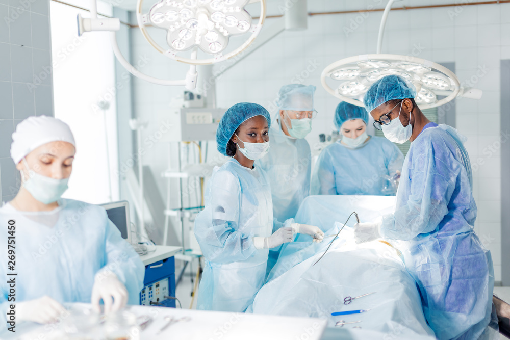 medical care concept.doctors trying to achieve goals in the hospital . medical care concept.doctors trying to achieve goals in the hospital .