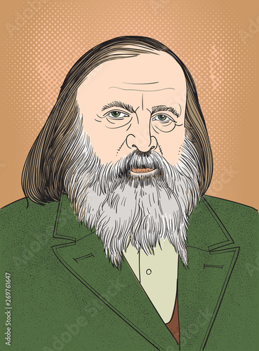 Chemist Dmitri Mendeleev photo