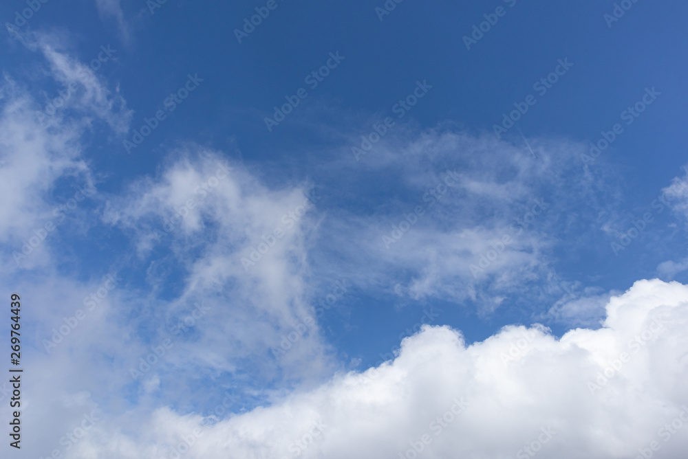 open blue cloud sky for background use open blue cloud sky for background use