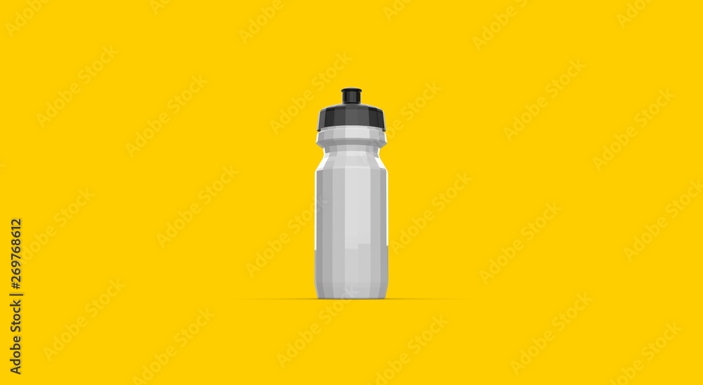 Sport Water Bottle 3D Rendering Sport Water Bottle 3D Rendering