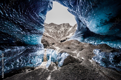 Katla ice cave magical Iceland photo