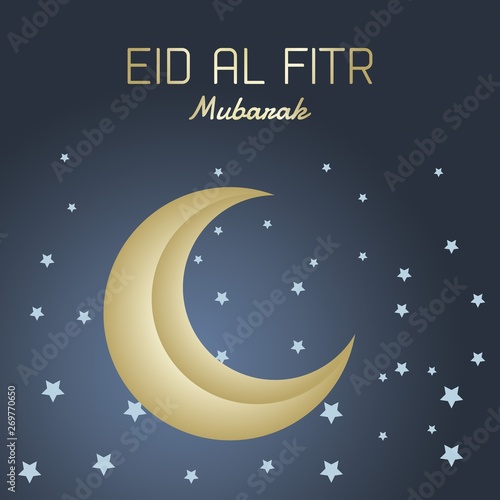 Wallpaper Mural Ramadan Eid Al Fitr Greeting Card template Torontodigital.ca