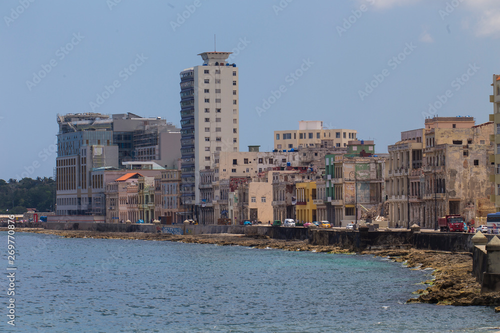 Malecón en La Habana Cuba