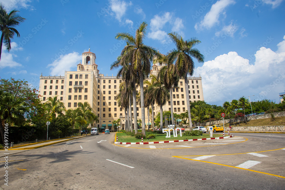 Fototapeta premium Hotel Nacional de la Habana Cuba