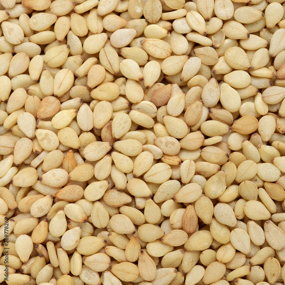sesame seeds background 
