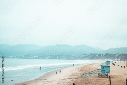 Coastline Santa Monica Pier