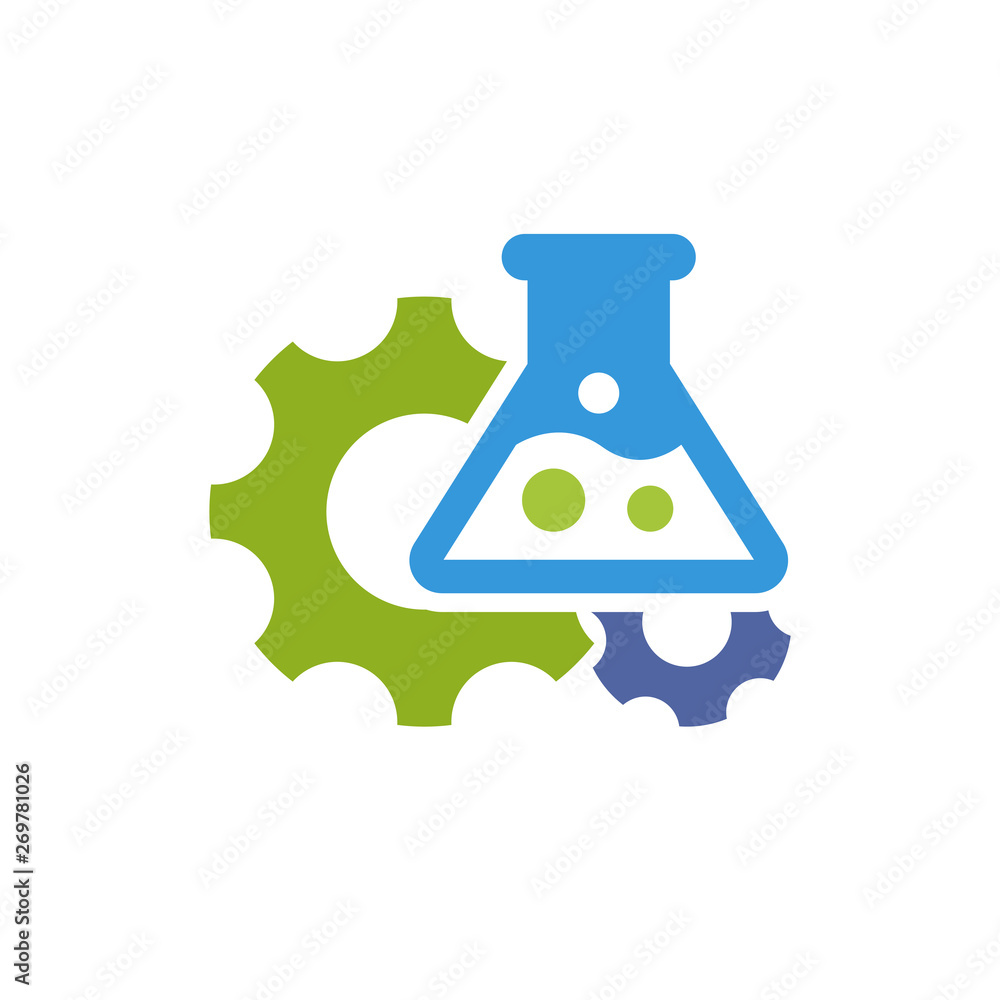 Illustration icon with the research analysis process concept Illustration icon with the research analysis process concept