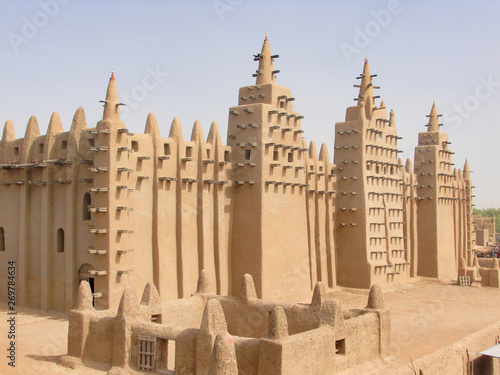 Grande moschea di Djenne in Mali, Africa, 2014 photo