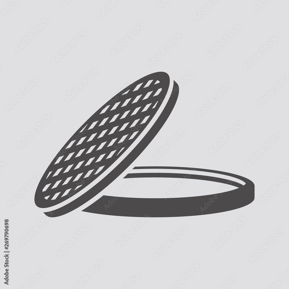 Sewerage icon.Vector illustration. Sewerage icon.Vector illustration.