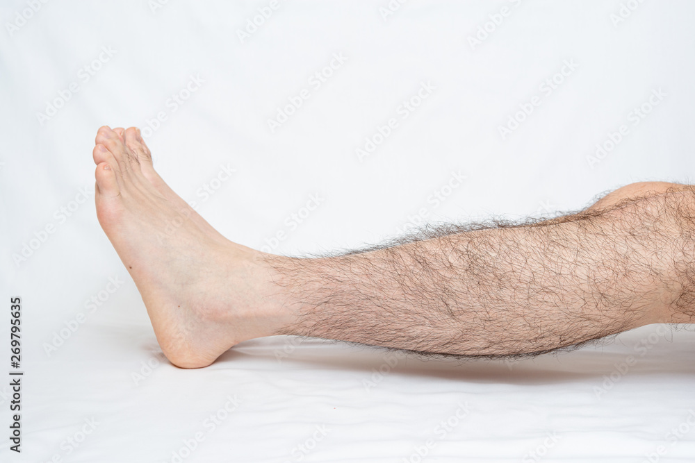 Fototapeta premium メンズ 脚脱毛 beforeイメージ