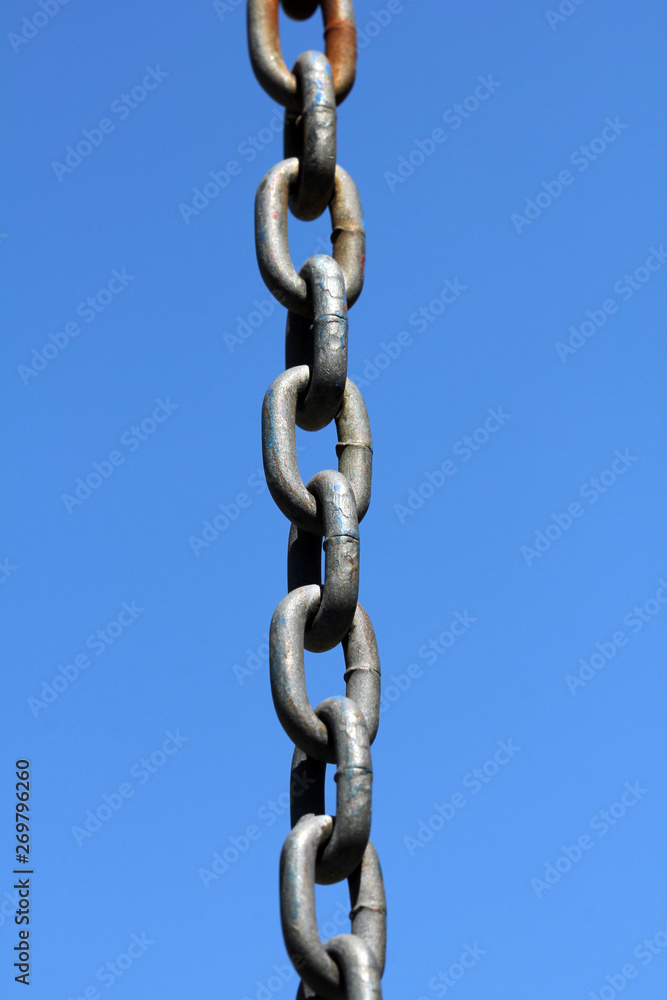 Old rusty chain Old rusty chain