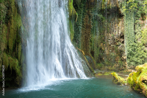 Caprichosa Falls at  Monasterio de Piedra  Natural Park  Saragossa  Spain