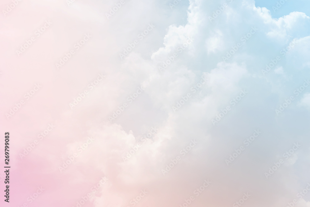 Cloud background with a pastel colour Cloud background with a pastel colour