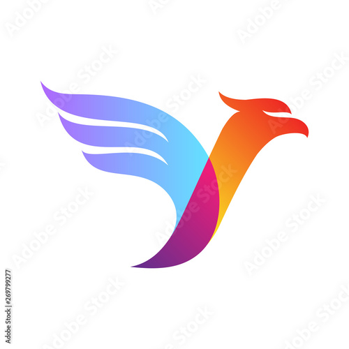 eagle monogram/initial letter y logo design inspiration