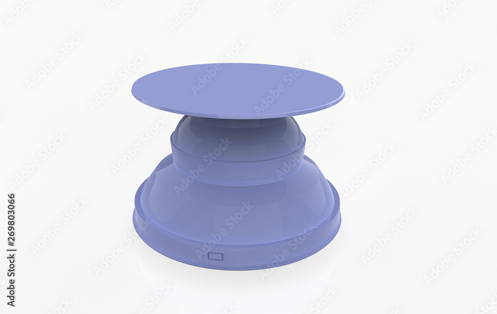 pop socket stand and holder isolated in a white background. 3d illustration pop socket stand and holder isolated in a white background. 3d illustration