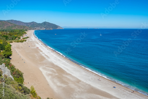 View of Cirali Olympos beach in Turkey © Mazur Travel