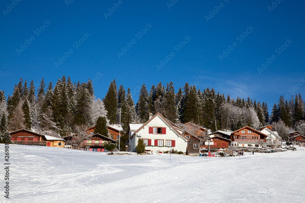 Winter in alps