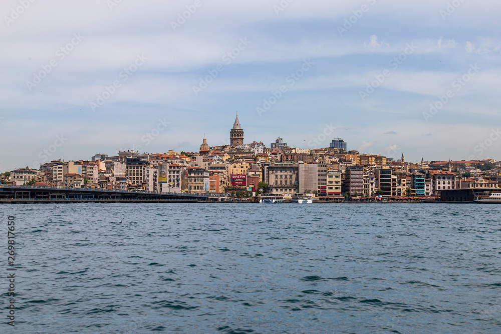 Western part of Istanbul Panorama during afternoon Western part of Istanbul Panorama during afternoon