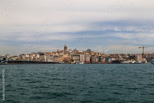 Western part of Istanbul Panorama during afternoon © Solidasrock