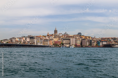 Western part of Istanbul Panorama during afternoon © Solidasrock