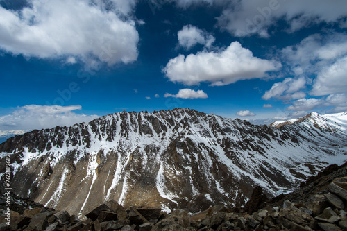 Landscape of the Mountains in Ladakh India