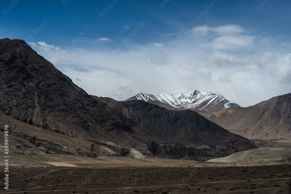 Landscape of the Mountains in Ladakh India Landscape of the Mountains in Ladakh India