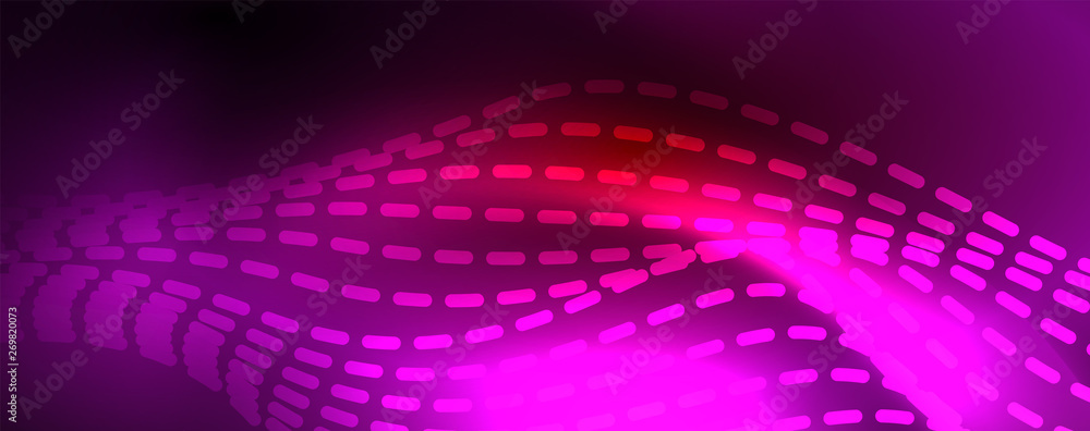 Shiny neon lines techno magic futuristic background, magic energy space light concept, abstract background wallpaper design Shiny neon lines techno magic futuristic background, magic energy space light concept, abstract background wallpaper design