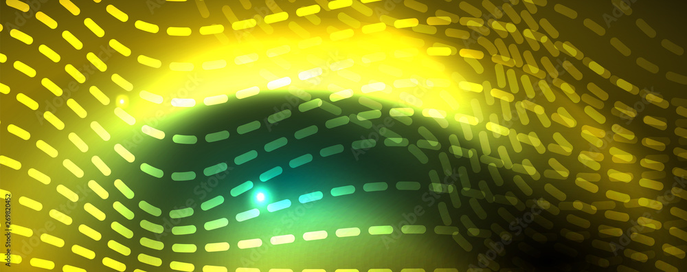 Shiny neon vector wave line abstract background, motion concept Shiny neon vector wave line abstract background, motion concept