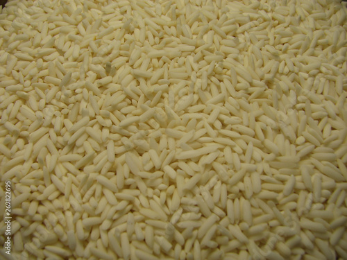 texture, grain, yellow rice closeup