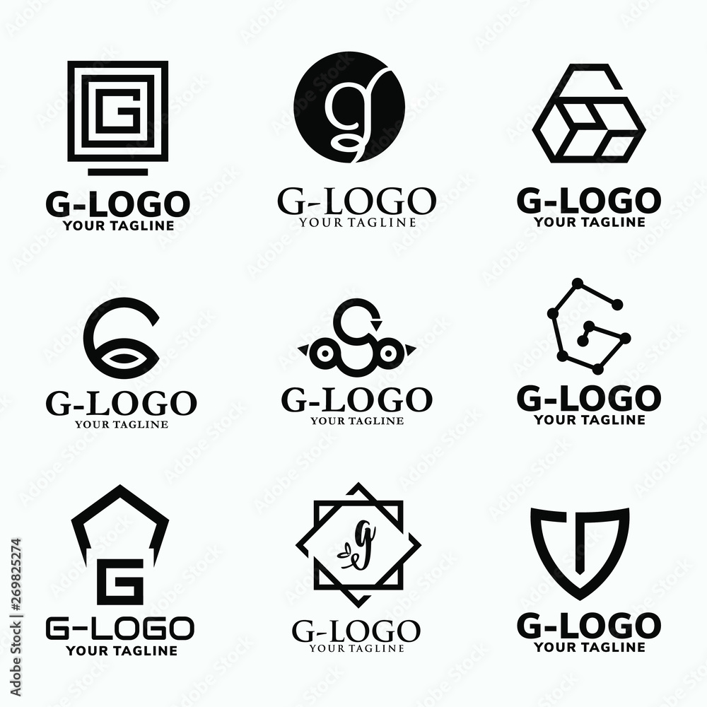 Modern Letter G Logo Collection Modern Letter G Logo Collection