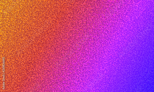 Holographic grunge dot textured diagonal gradient colorful vector backdrop