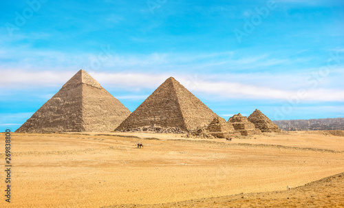 Great Pyramids in Giza