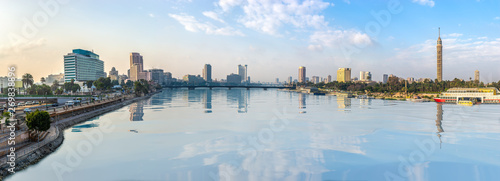 Panoramic view of Cairo downtown