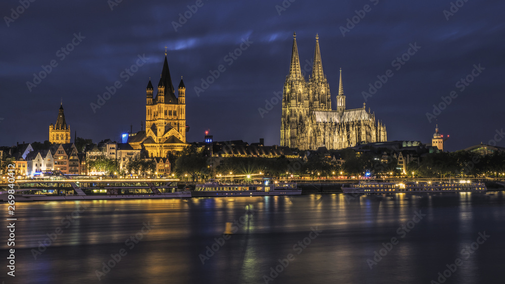 Köln bei Nacht